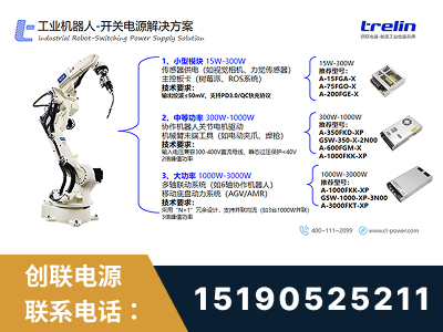 泰兴-工业机器人-开关电源解决方案